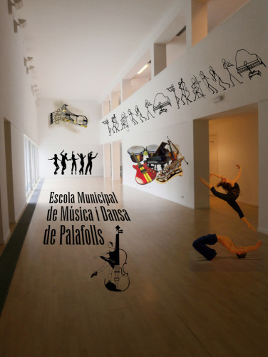 Imatge serveis i interior Escola municipal de Música i Dansa