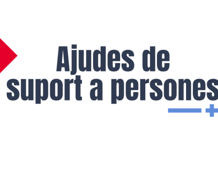 ajudes suport a persones