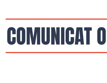 comunicat oficial