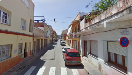 Carrer Folch i Torres a St Lluís. Google Street View