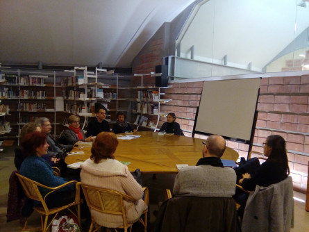 Club de lectura de Palafolls, Biblioteca Enric Miralles de Palafolls