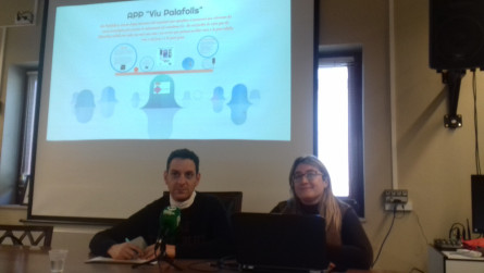 Acte de presentació de l'aplicació mòbil de l'Ajuntament "Viu Palafolls"